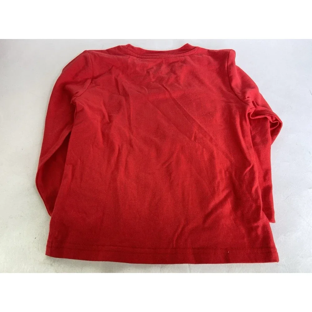 Marvel Spidey and his Amazing Friends Red Long Sleeve Tee T-Shirt Boys Size 3T